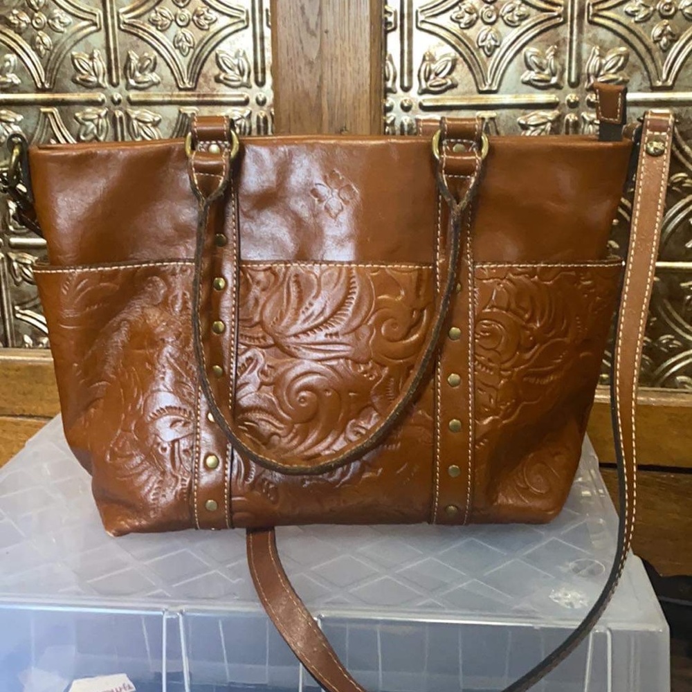 Patricia Nash leather handbag